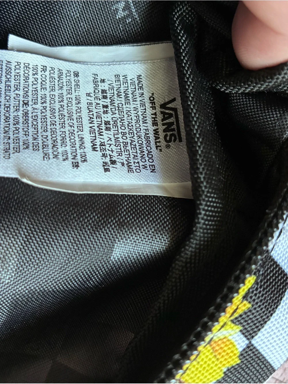 Vans mini backpack